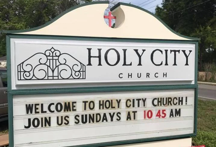 Holy City Sign